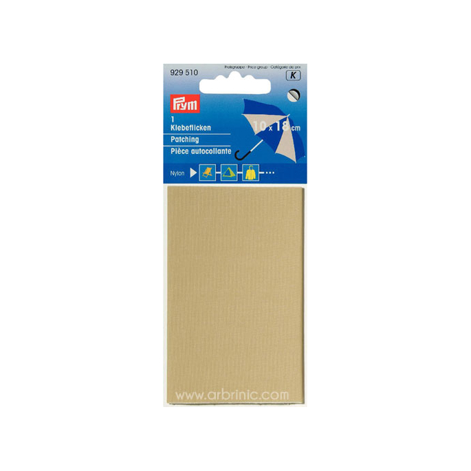 Self-adhesive mender PRYM Nylon Beige (10x18cm)