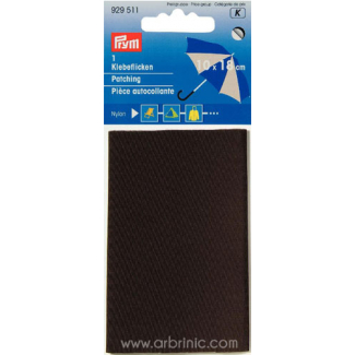 Pièce autocollante PRYM Nylon Marron (10x18cm)