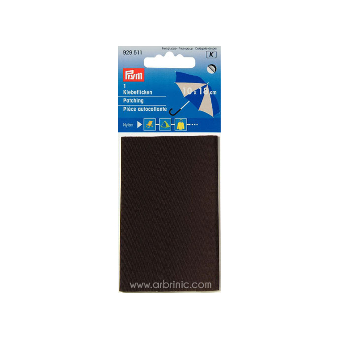 Pièce autocollante PRYM Nylon Marron (10x18cm)