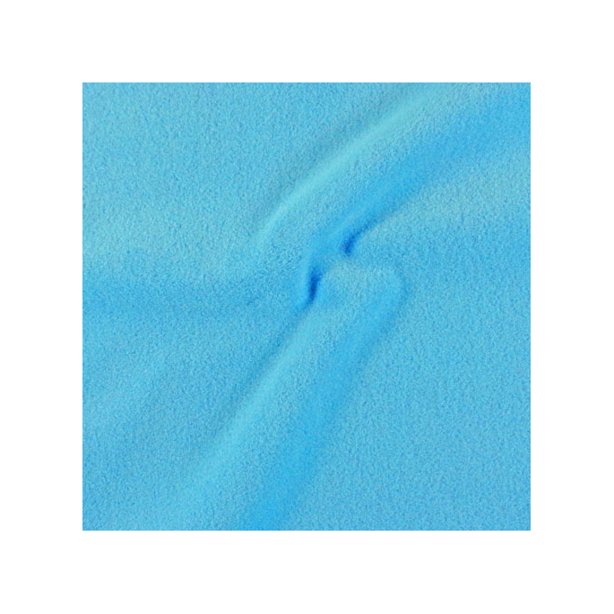 Micro Polaire Oekotex Bleu Turquoise