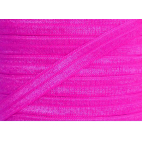 Biais élastique lingerie 15mm rose fushia (au mètre)