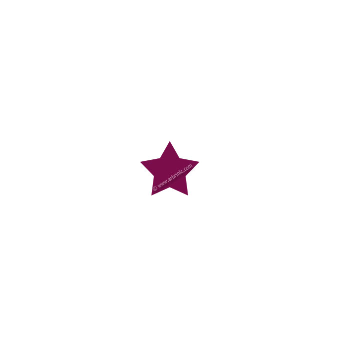 KAM Snaps T5 - Burgundy B34 - 20 STAR sets