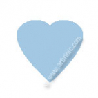 KAM Snaps T5 - Light Blue B20 - 20 HEART sets