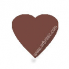 KAM Snaps T5 - Chocolate B26 - 20 HEART sets