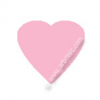 KAM Snaps T5 - Light Pink B18 - 20 HEART sets