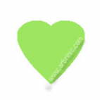 KAM Snaps T5 - Lime Green B50 - 20 HEART sets