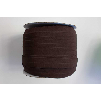 Fold Over Elastic 1 inch Dark chocolate (100m roll)