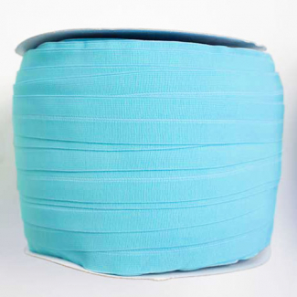 Fold Over Elastic 1 inch Seaspray (100m roll)