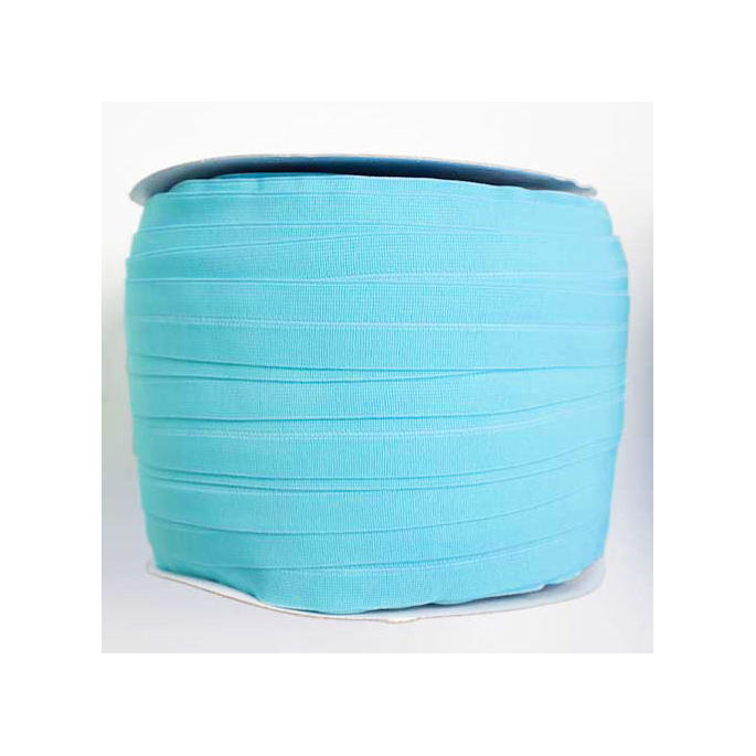 Fold Over Elastic 1 inch Seaspray (100m roll)