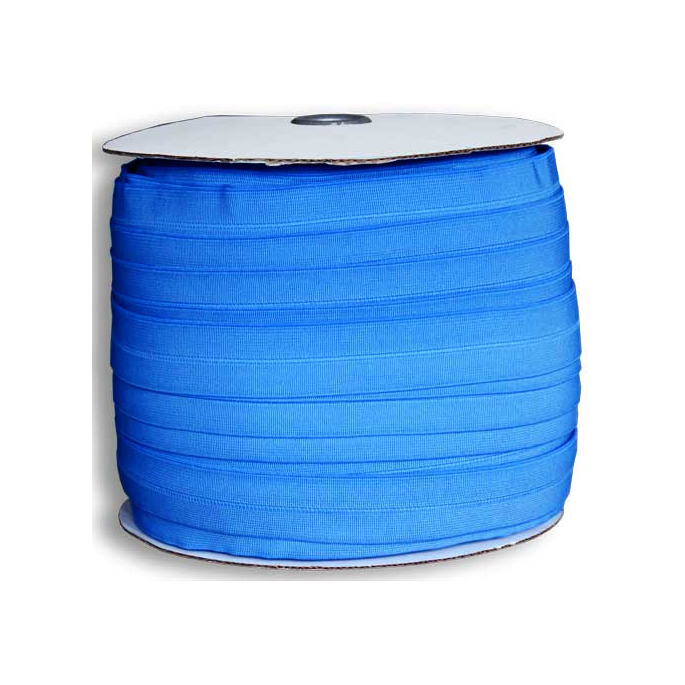 Fold Over Elastic 1 inch French Blue (100m roll)