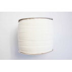 Fold Over Elastic 1 inch Eggshell Ecru (100m roll)