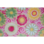 Minky - Posies Pink - Robert Kaufman (per meter)