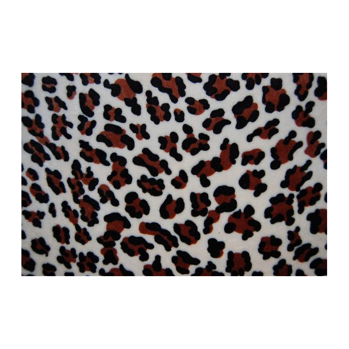 Minky Skin - Leopard (per meter)