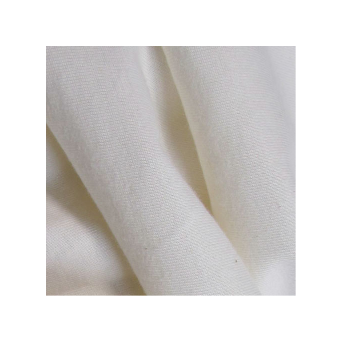 White organic cotton PUL