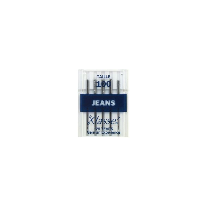 Machine needles Jeans 100 (x5)