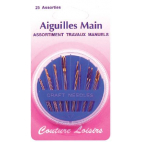 Aiguilles Main pour travaux manuels Assortiment (x25)