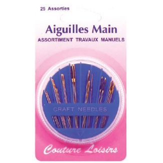 Craft needles in Assorted Sizes (x25)