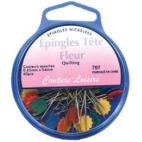 Epingles à Tête Fleur plate 54mm (x60)