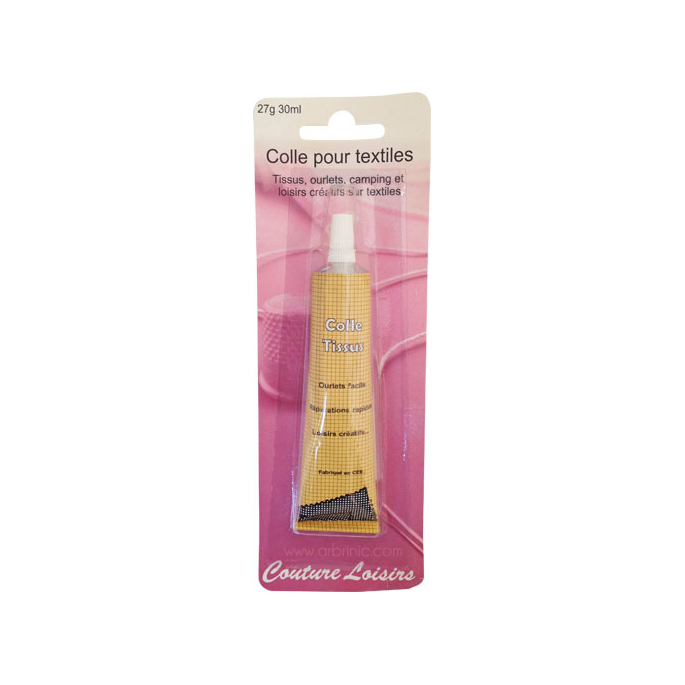 Colle pour textiles - tube 30ml