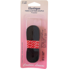 Elastique Tissé 12mm Noir (2m)