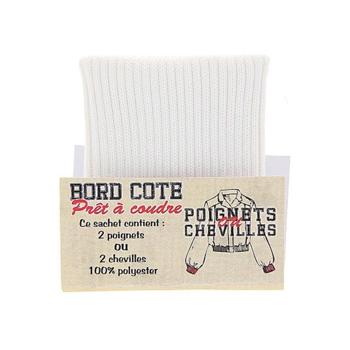 Poignets ou Chevilles Prêt à coudre Blanc