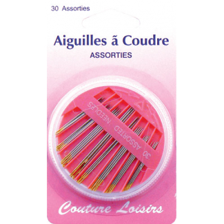 Aiguilles à coudre - Assortiment (x30)