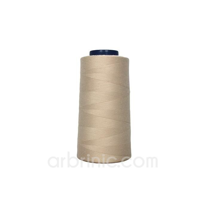 Cône fil polyester Beige (2743m)