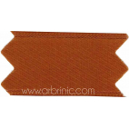 Ruban Satin double face 25mm Chocolat (au mètre)