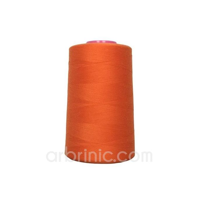 Polyester Serger and sewing Thread Cone (4573m) Orange