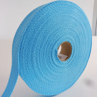 Cotton Webbing 30mm Lagon (by meter)