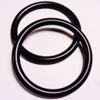 Sling Rings Black Size S (1 pair)