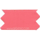 Satin Ribbon double face 25mm Candy Pink (by meter)