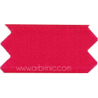 Satin Ribbon double face 25mm Raspberry Pink (by meter)