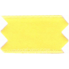 Ruban Satin double face 25mm Jaune Citron (au mètre)