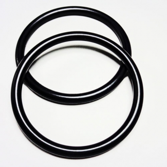 Sling Rings Black Size M (1 pair)