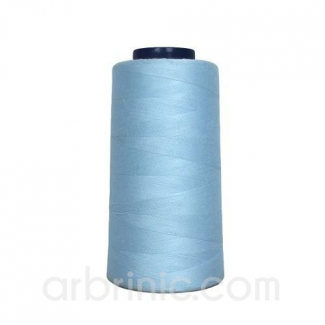 Polyester Serger and sewing Thread Cone (2743m) Light Blue