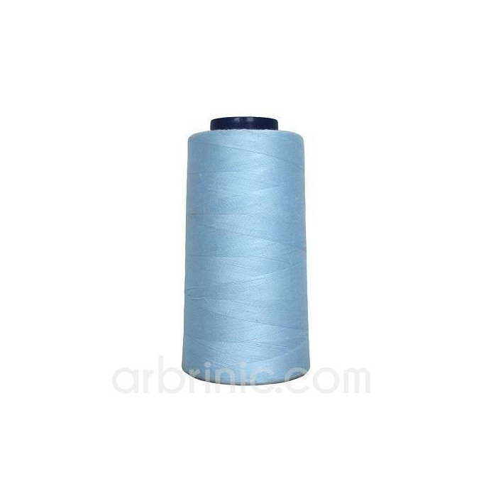 Cône fil polyester Bleu Clair (2743m)