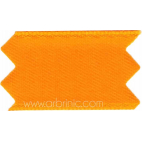 Satin Ribbon double face 25mm Orange (by meter)