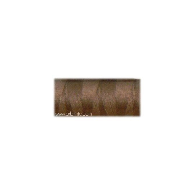 Fil polyester QA 500m Couleur 380 Marron