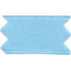Satin Ribbon double face 25mm Light Blue (by meter)