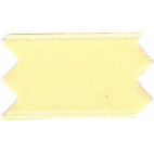 Satin Ribbon double face 11mm Light Yellow (by meter)