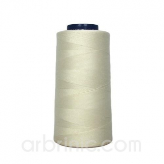Polyester Serger and sewing Thread Cone (2743m) Ecru