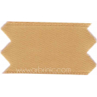 Satin Ribbon double face 11mm Light brown (by meter)