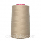 Polyester Serger and sewing Thread Cone (4573m) Beige