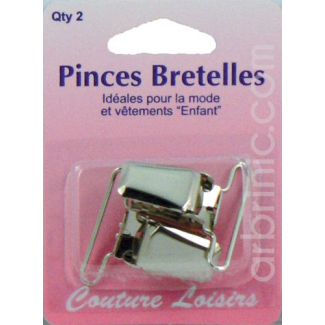 Brace clips metal (x2)