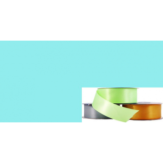 Ruban Satin 25mm Bleu Pâle (rouleau 20m)