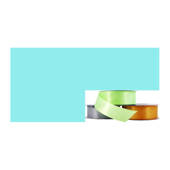 Satin Ribbon 25mm Pale Blue (20m roll)