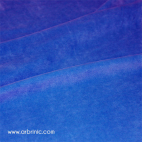 Velours de coton Oekotex Bleu Roi (au mètre)