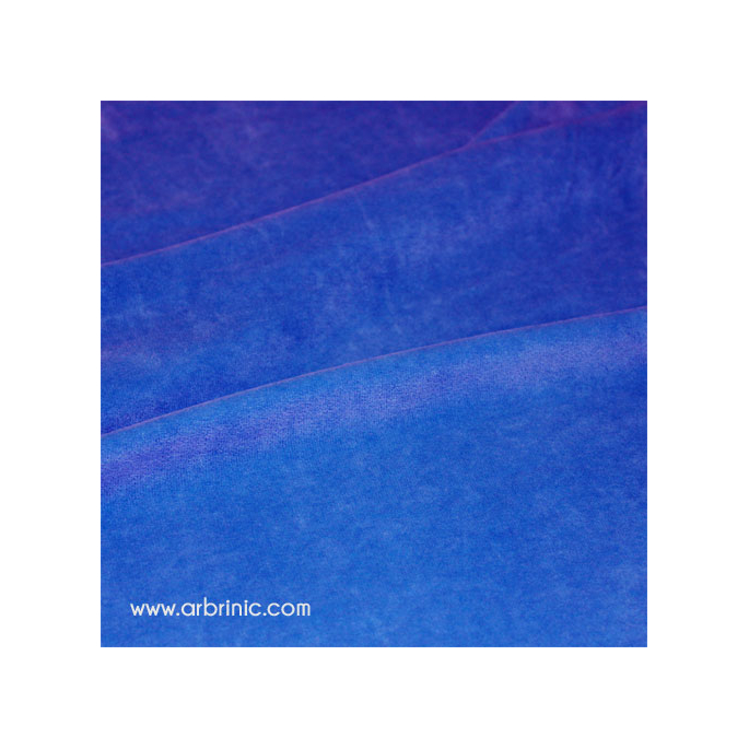 Velours cotton Royal Blue