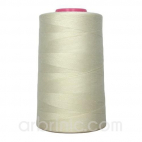 Polyester Serger and sewing Thread Cone (4573m) Ecru